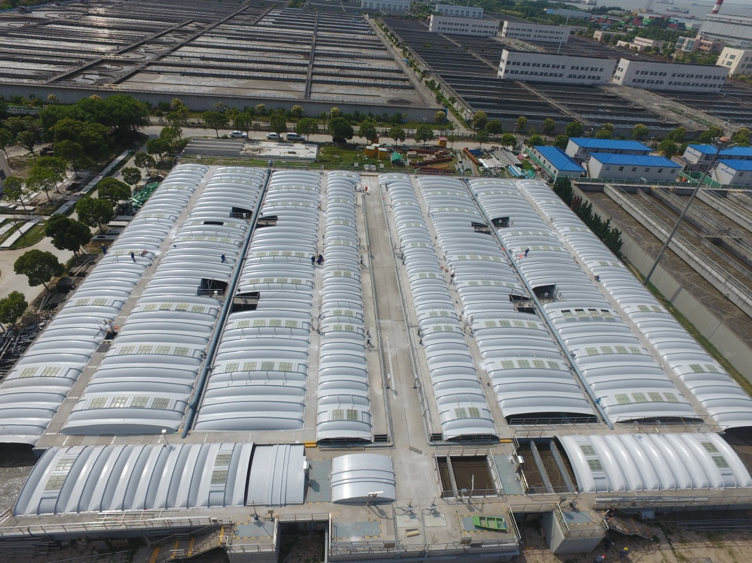 竹园第一、第二污水处理厂提标改造（一厂改造）除臭玻璃钢加盖